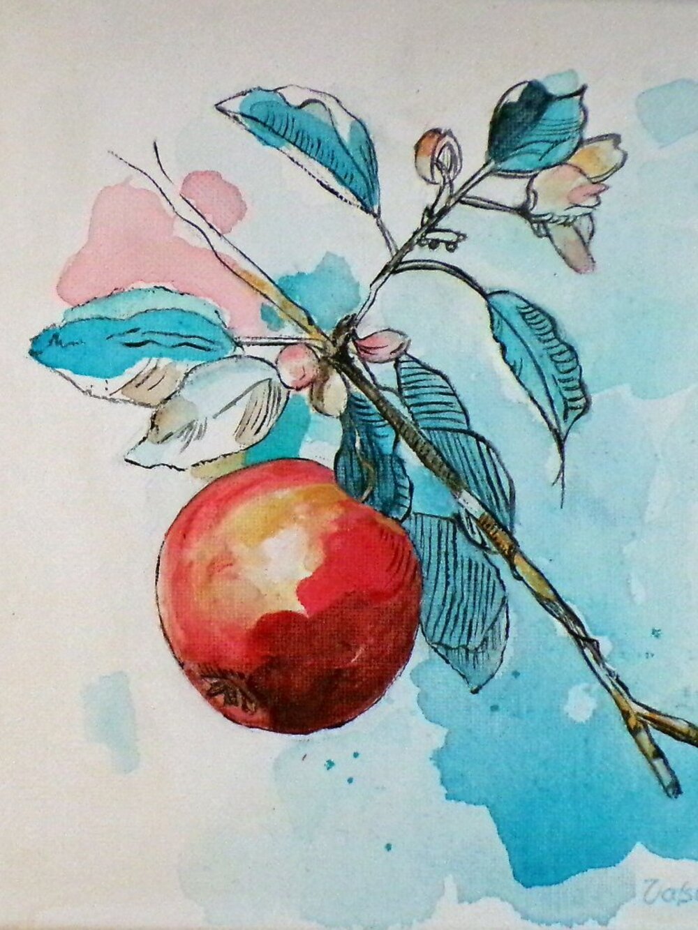 Original Apple Kitchen Wall Art